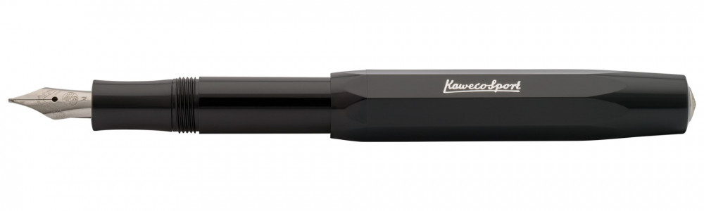 Перьевая ручка Kaweco Skyline Sport Black, артикул 10000768. Фото 1