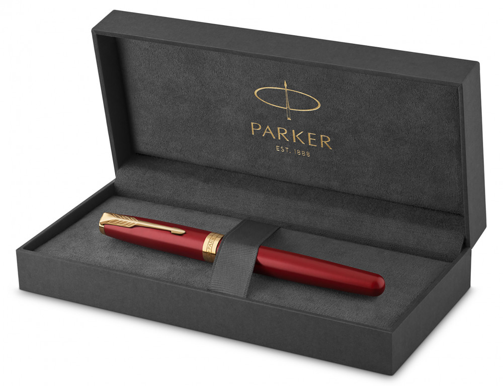 Ручка-роллер Parker Sonnet Intense Red GT, артикул 1931475. Фото 5