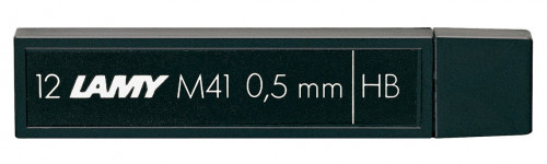 Грифели (12 шт)  для механических карандашей Lamy M41 HB 0,5 мм