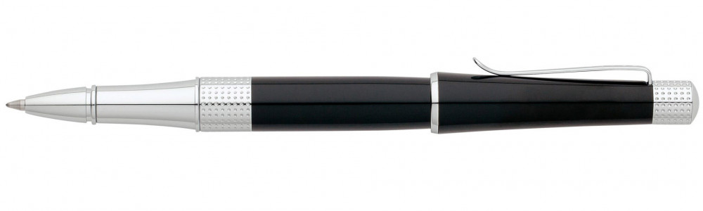 Ручка-роллер Cross Beverly Black Lacquer, артикул AT0495-4. Фото 2