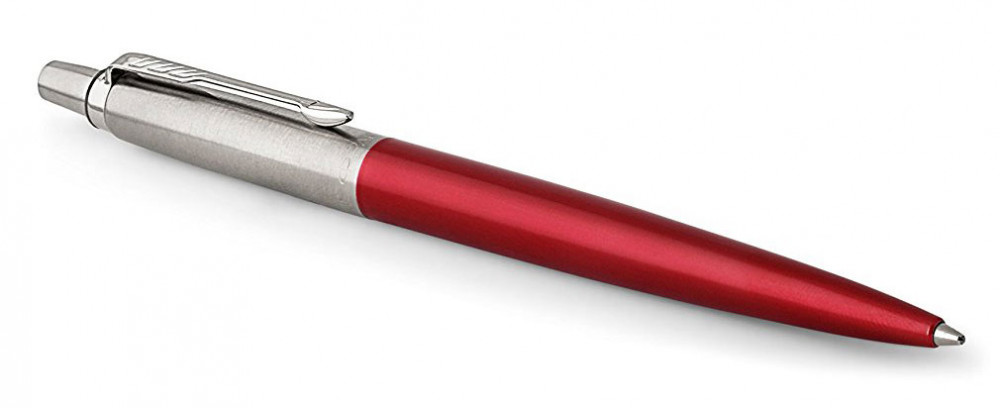 Шариковая ручка Parker Jotter Kensington Red CT, артикул 1953187. Фото 2