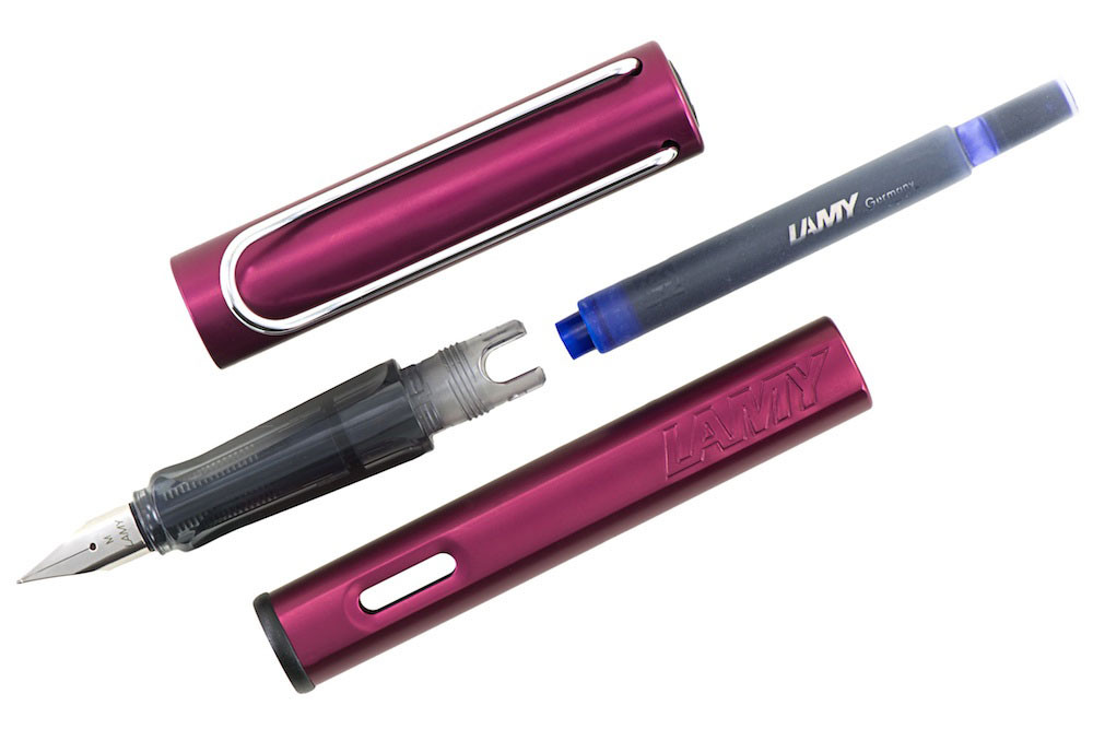 Перьевая ручка Lamy Al-star Purple, артикул 4000327. Фото 4
