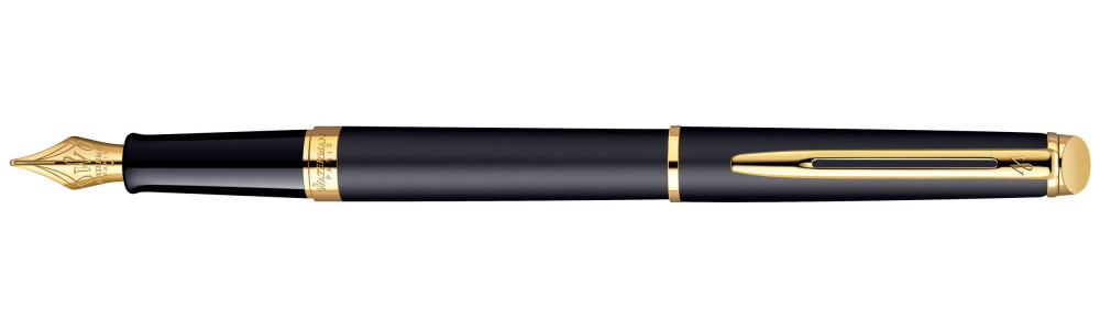 Перьевая ручка Waterman Hemisphere Matt Black GT, артикул S0920710. Фото 1