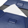 Кожаное портмоне-конверт Visconti VSCT синий