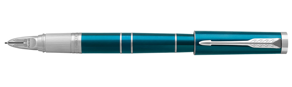 Ручка 5й пишущий узел Parker Ingenuity Deluxe S Green CT, артикул 1972231. Фото 1
