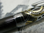 Шариковая ручка Pierre Cardin L'Esprit темно-серый лак гравировка позолота хром