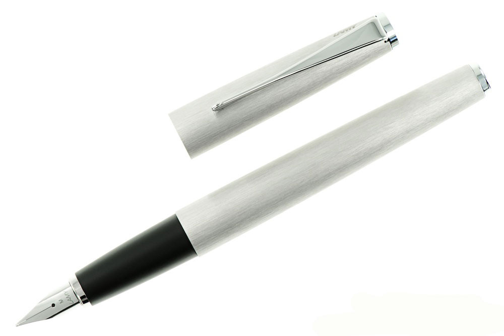 Перьевая ручка Lamy Studio Brushed Steel, артикул 4000433. Фото 3