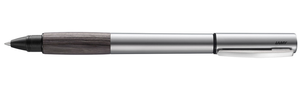 Ручка-роллер Lamy Accent Aluminium Grey Wood, артикул 4026689. Фото 1