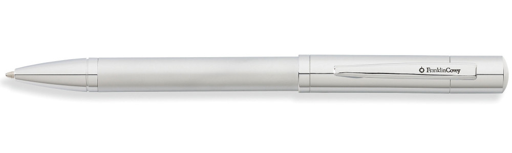 Шариковая ручка Franklin Covey Greenwich Satin Chrome, артикул FC0022-1. Фото 1