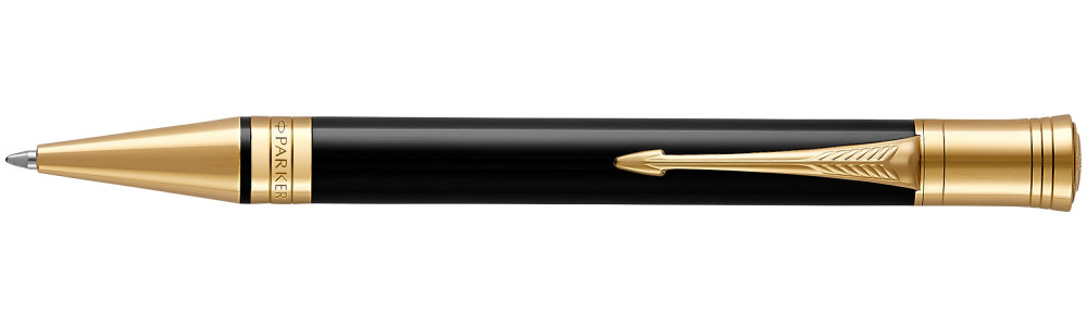 Шариковая ручка Parker Duofold Classic Black GT, артикул 1931386. Фото 1