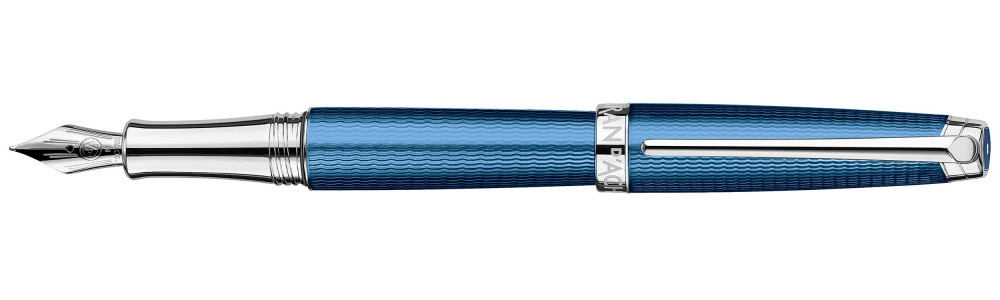 Перьевая ручка Caran d'Ache Leman Grand Blue SP, артикул 4799.158. Фото 1