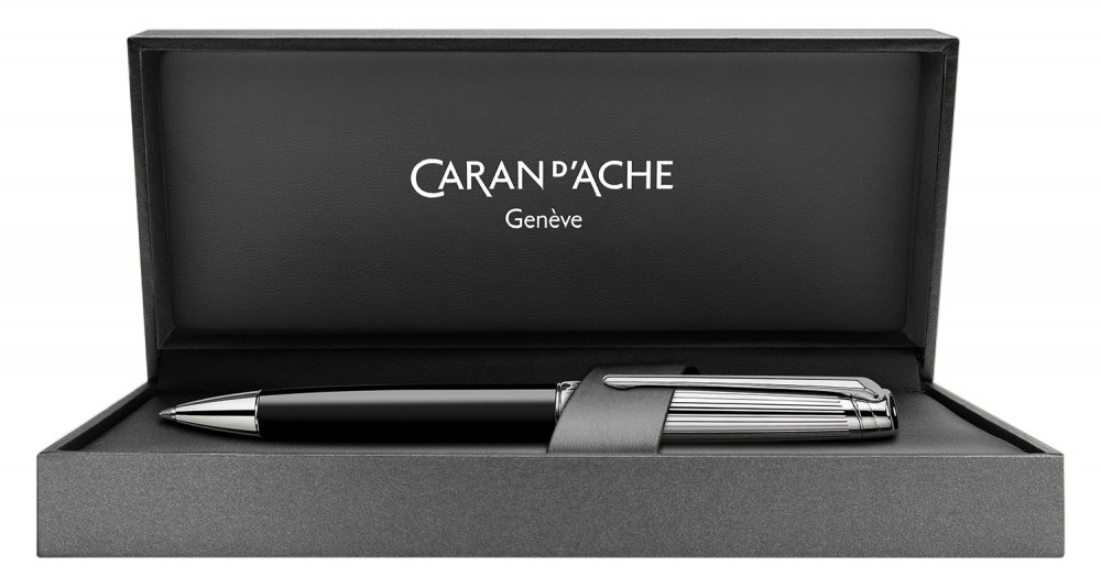 Шариковая ручка Caran d'Ache Leman Bicolor Black SP, артикул 4789.289. Фото 2