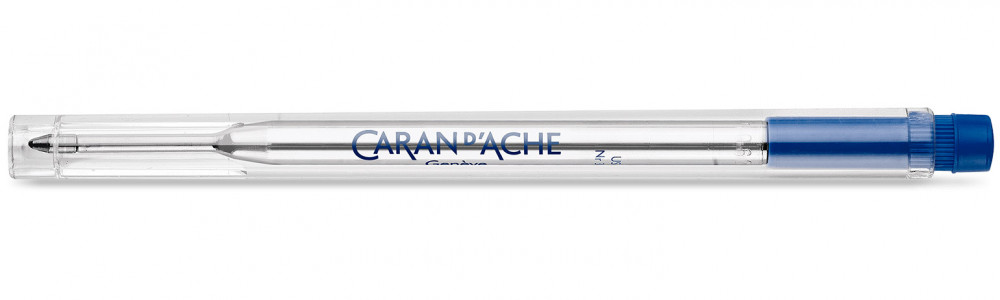 Стержень для шариковой ручки Caran d'Ache Goliath F (тонкий) синий, артикул 8422.160. Фото 1