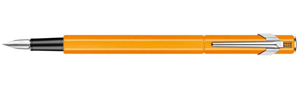 Перьевая ручка Caran d'Ache Office 849 Fluorescent Orange, артикул 842.030. Фото 1