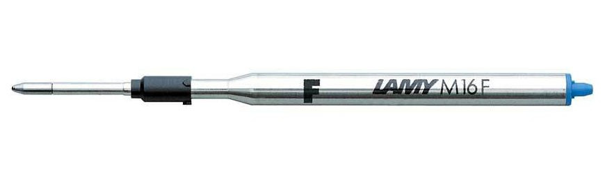 Стержень для шариковой ручки Lamy M16 cиний F (тонкий), артикул 1600148. Фото 1