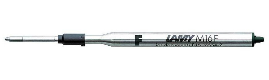 Стержень для шариковой ручки Lamy M16 черный F (тонкий), артикул 1600146. Фото 1