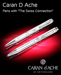 швейцарские ручки Caran d'Ache