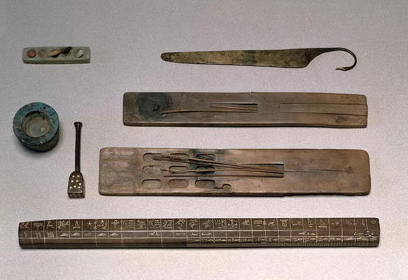 инструменты для письма Древний Египет