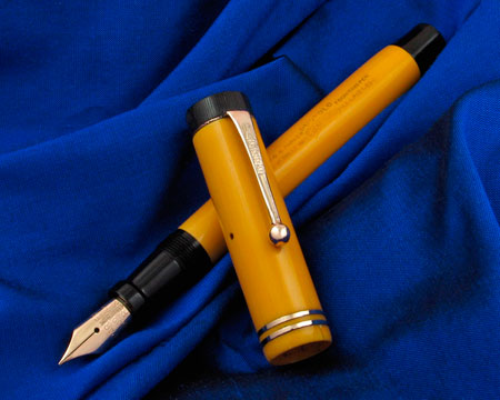 Ручка Parker Duofold Mandaring Yellow 1927 года