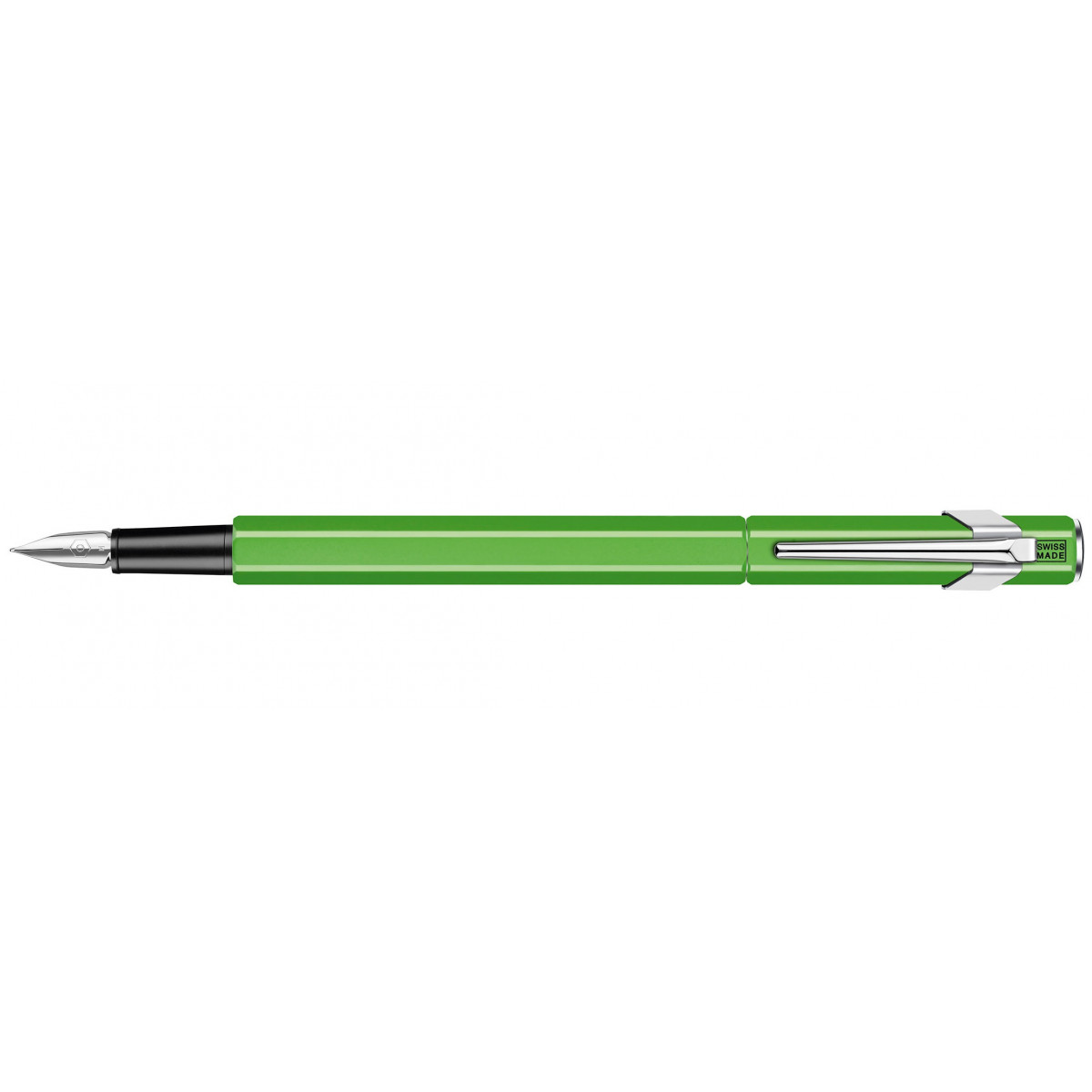 Перьевая ручка Caran d'Ache Office 849 Fluorescent Green, 842.230 Перьевая ручка Caran d'Ache Office 849 Fluorescent Green, артикул 842.230. Фото 1