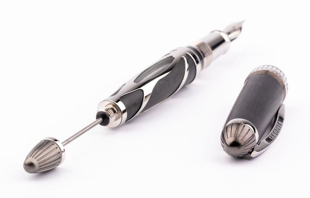 Перьевая ручка Visconti Torpedo Carbon Limited Edition, артикул KP22-01-FPF. Фото 5