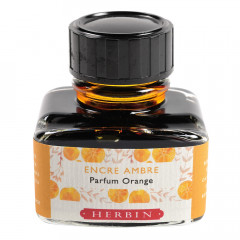 Ароматизированные чернила в банке Herbin, 30 мл, Оранжевый, Апельсин 