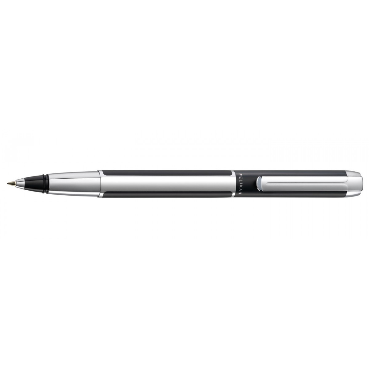 Ручка-роллер Pelikan Elegance Pura R40 Black Silver, артикул 904441. Фото 1