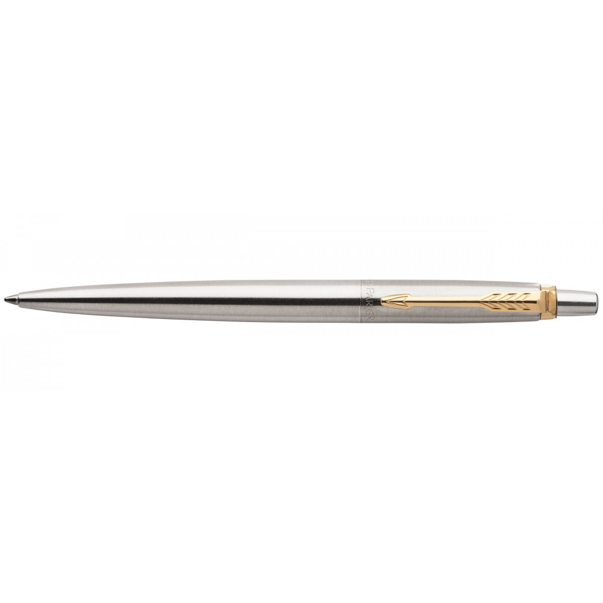 Шариковая ручка Parker Jotter Stainless Steel GT, 1953182 Шариковая ручка Parker Jotter Stainless Steel GT, артикул 1953182. Фото 1