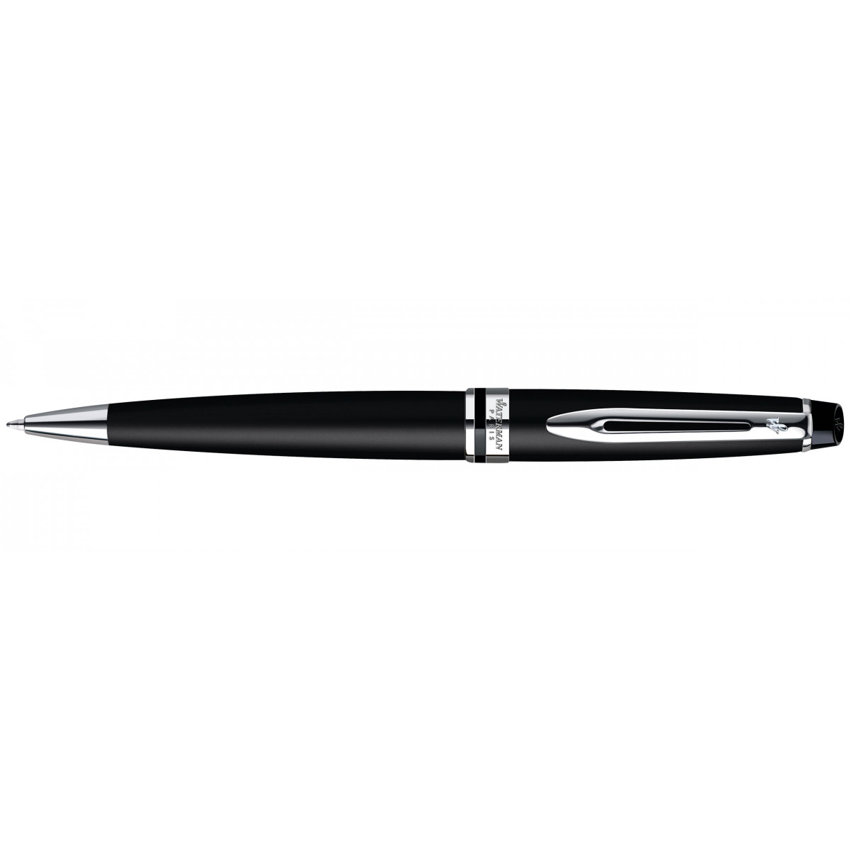Шариковая ручка Waterman Expert Matte Black CT, S0951900 Шариковая ручка Waterman Expert Matte Black CT, артикул S0951900. Фото 1