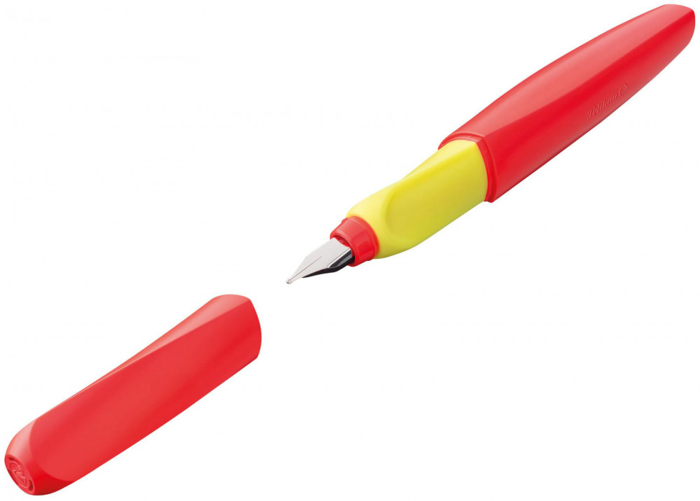 Перьевая ручка Pelikan Twist Neon Coral, артикул PL814959. Фото 3