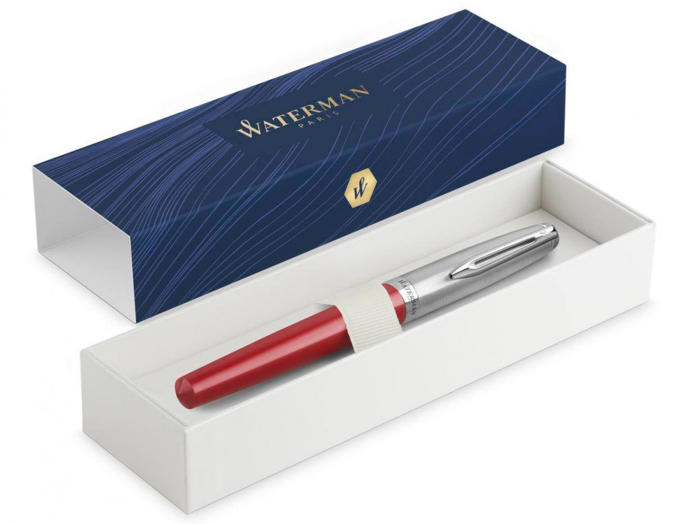 Перьевая ручка Waterman Embleme Red CT, артикул 2100404. Фото 3