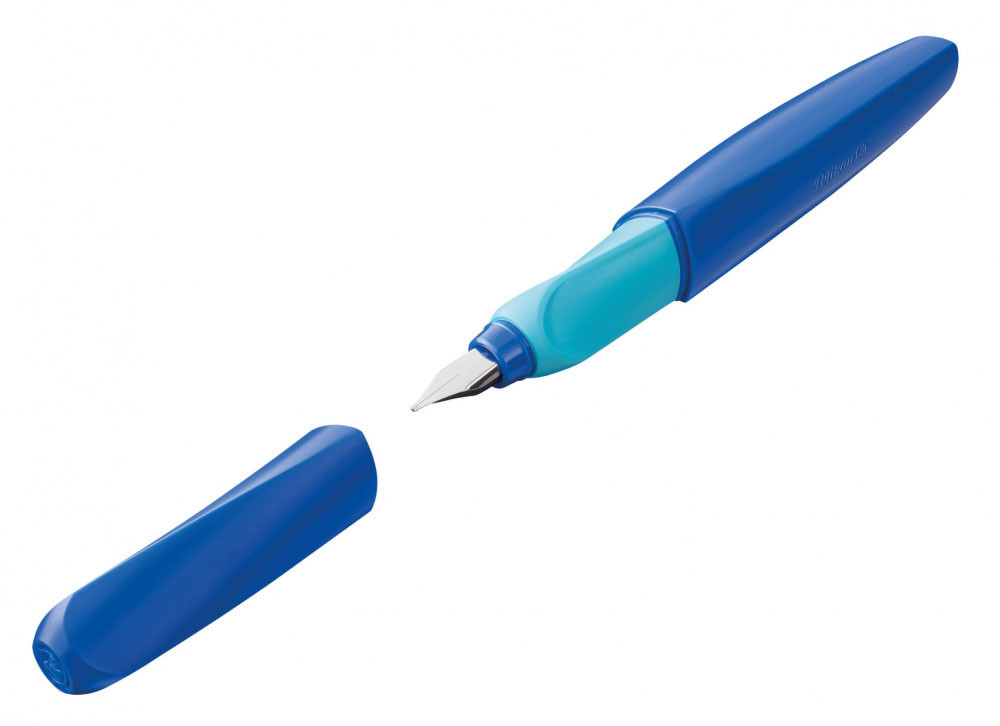 Перьевая ручка Pelikan Twist Deep Blue, артикул PL814737. Фото 2