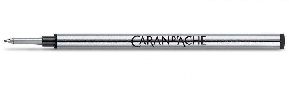 Стержень капилярный для ручки-роллера Caran d'Ache F (тонкий) черный, артикул 8128.009. Фото 1