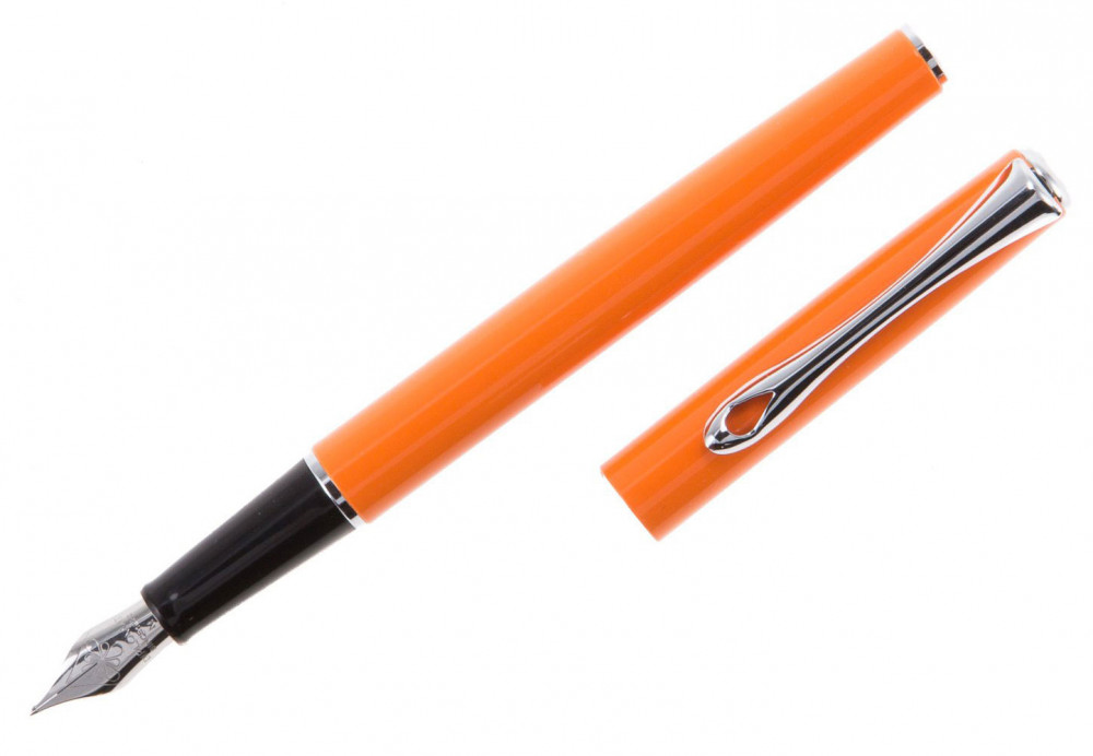 Перьевая ручка Diplomat Traveller Lumi Orange, артикул D20001068. Фото 3