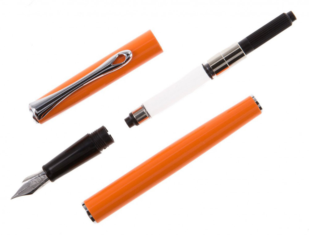 Перьевая ручка Diplomat Traveller Lumi Orange, артикул D20001068. Фото 4