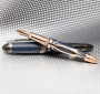 Перьевая ручка Visconti Torpedo Blue-Rose Gold Limited Edition