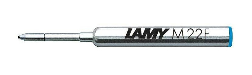 Стержень для шариковой ручки Lamy M22 cиний F (тонкий)