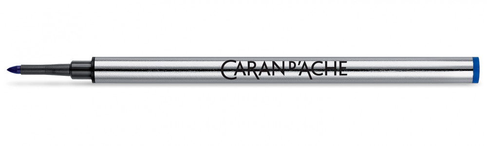 Стержень капилярный для ручки-роллера Caran d'Ache M (средний) синий, артикул 8122.000. Фото 1