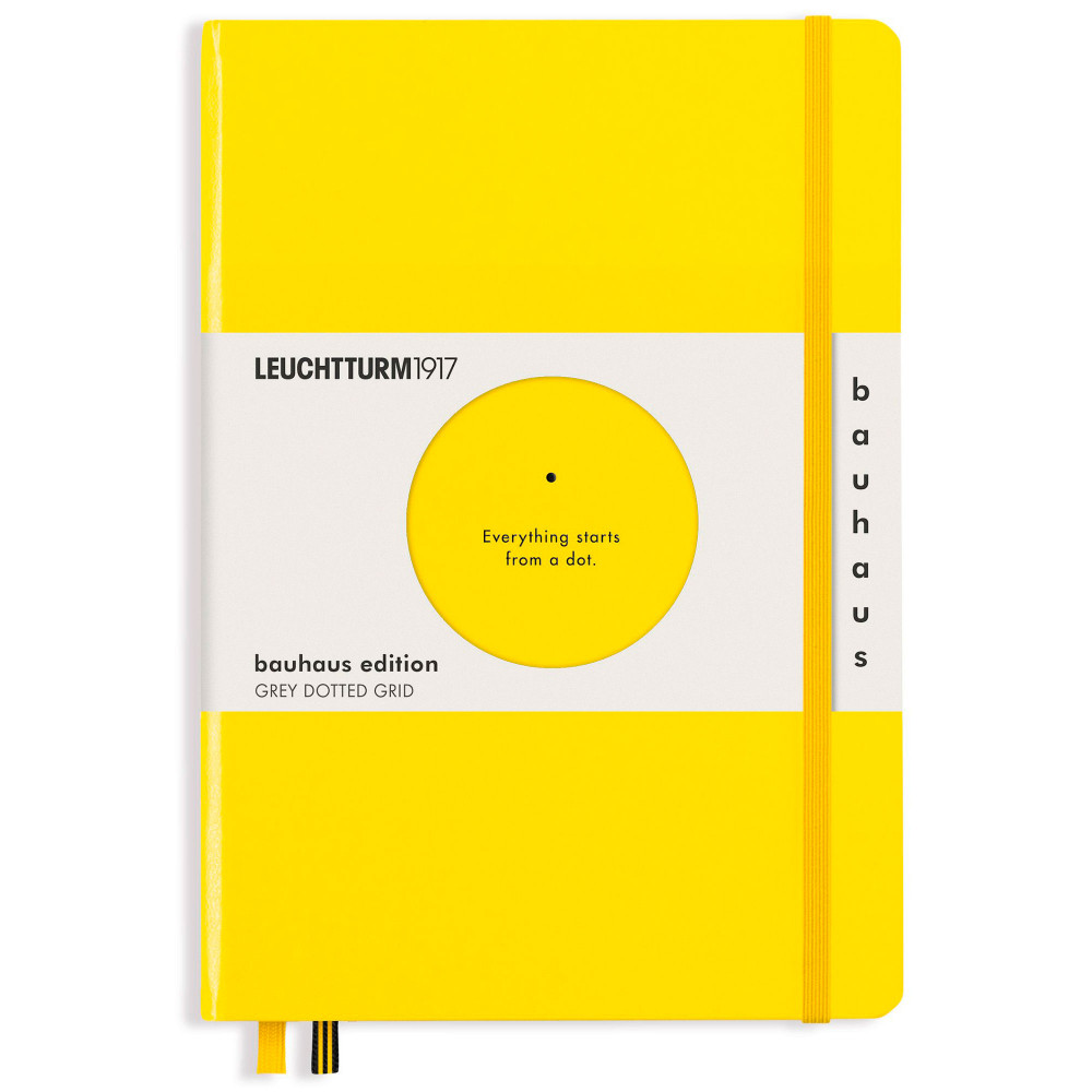 Записная книжка Leuchtturm Special Edition 100 Years Bauhaus A5 Lemon, артикул 359620. Фото 1