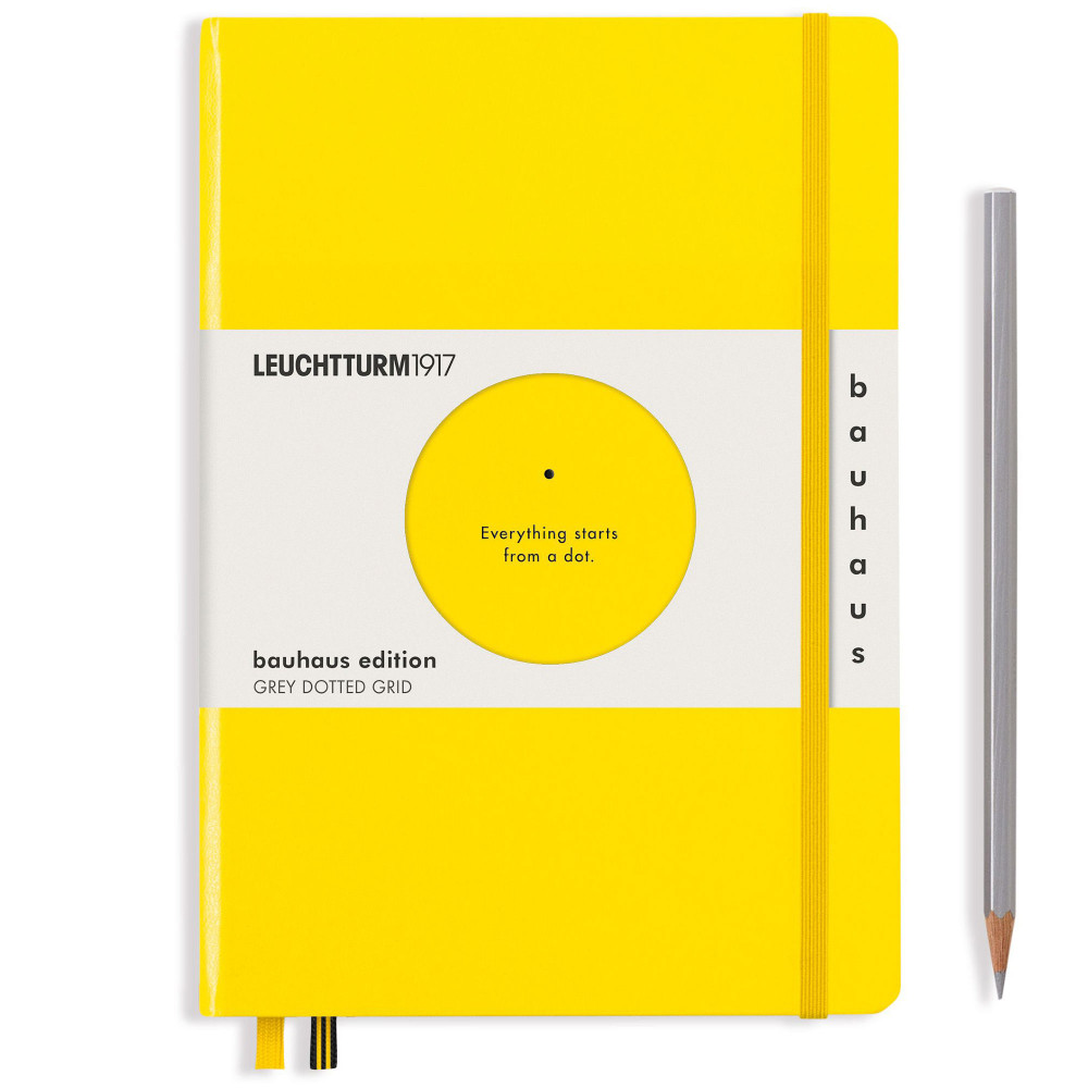 Записная книжка Leuchtturm Special Edition 100 Years Bauhaus A5 Lemon, артикул 359620. Фото 2