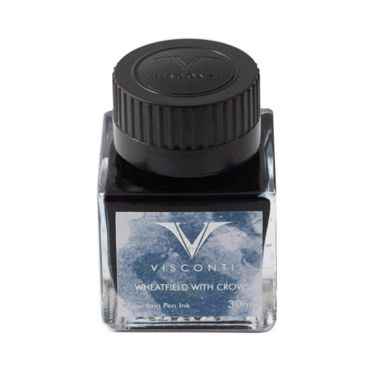 Флакон с чернилами для перьевой ручки Visconti Van Gogh Wheatfield with Crows 30 мл, артикул INKVG-30ML41. Фото 1