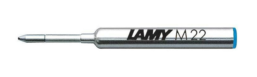 Стержень для шариковой ручки Lamy M22 cиний M (средний), артикул 1613380. Фото 1