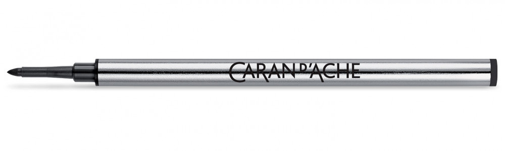 Стержень капилярный для ручки-роллера Caran d'Ache M (средний) черный, артикул 8128.000. Фото 1