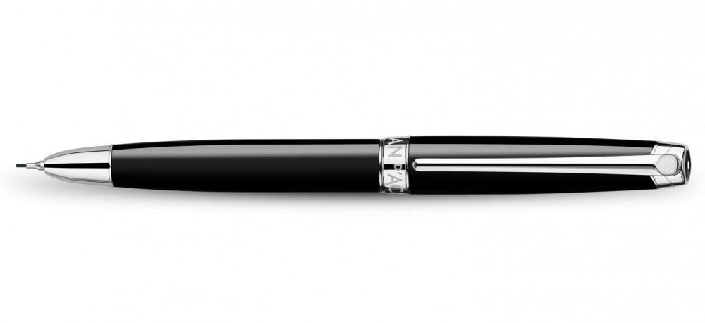 Многофункциональная ручка Caran d'Ache Leman Bi-Fonction Black SP, артикул 4759.782. Фото 2