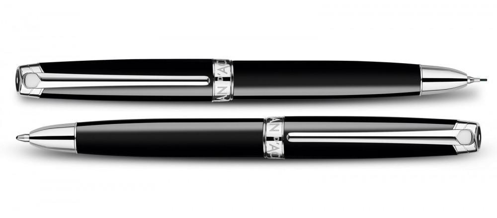 Многофункциональная ручка Caran d'Ache Leman Bi-Fonction Black SP, артикул 4759.782. Фото 3