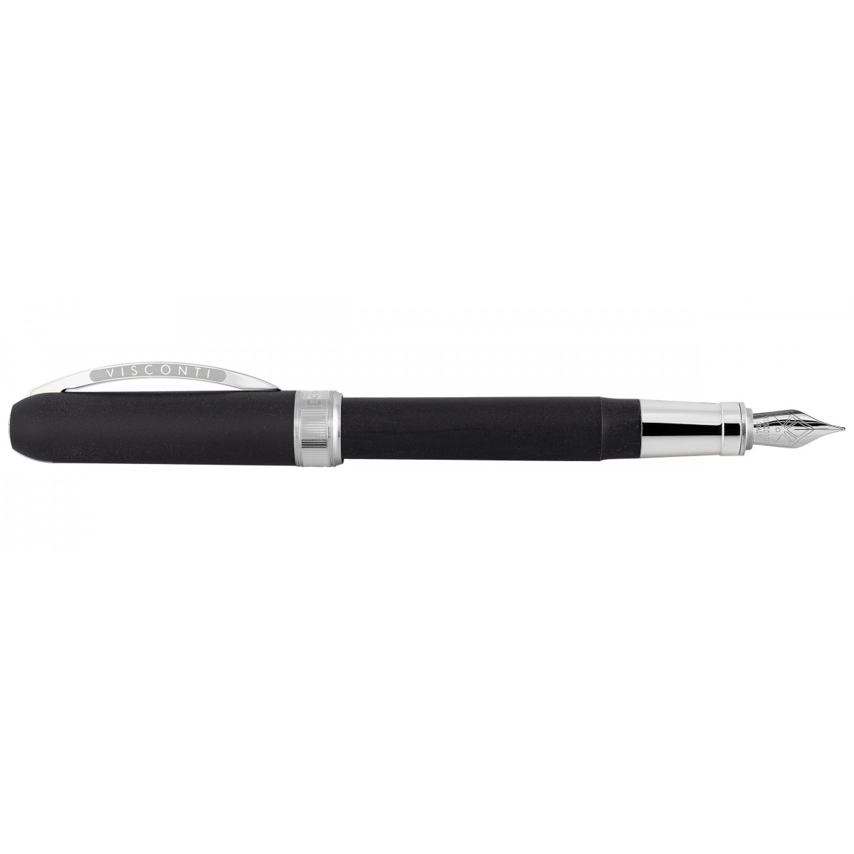 Перьевая ручка Visconti Eco-Logic Black, KP10-10-01-FPEF Перьевая ручка Visconti Eco-Logic Black, артикул KP10-10-01-FPEF. Фото 1