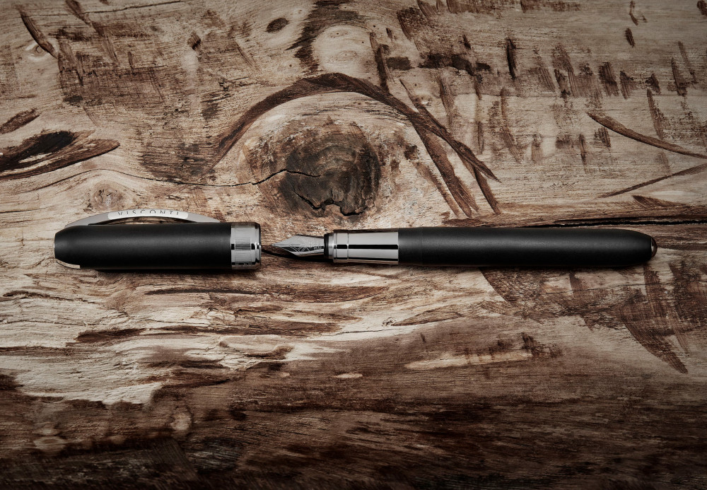 Перьевая ручка Visconti Eco-Logic Black, артикул KP10-10-01-FPEF. Фото 9