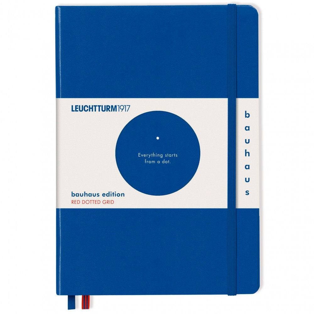 Записная книжка Leuchtturm Special Edition 100 Years Bauhaus A5 Royal Blue, артикул 359618. Фото 1