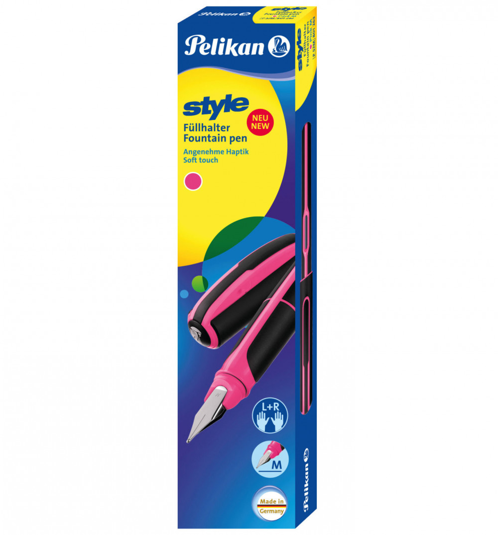 Перьевая ручка Pelikan Office Style Neon Pink, артикул PL807340. Фото 5