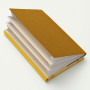 Записная книжка 2-в-1 Leuchtturm Monocle B6+ Yellow твердая обложка из льна 181 стр